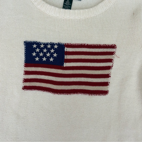 lauren ralph lauren american flag sweater - Picture 3 of 9